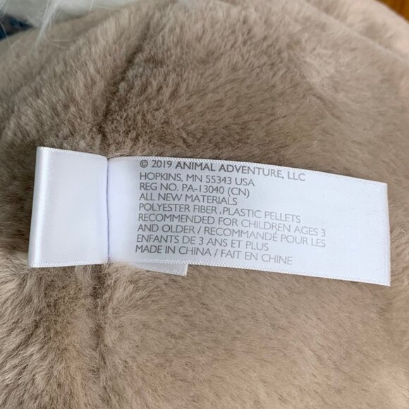 Animal Adventures 23" Bunny Rabbit Plush plus B softies Happyhues 12" Bunny - Picture 10 of 15